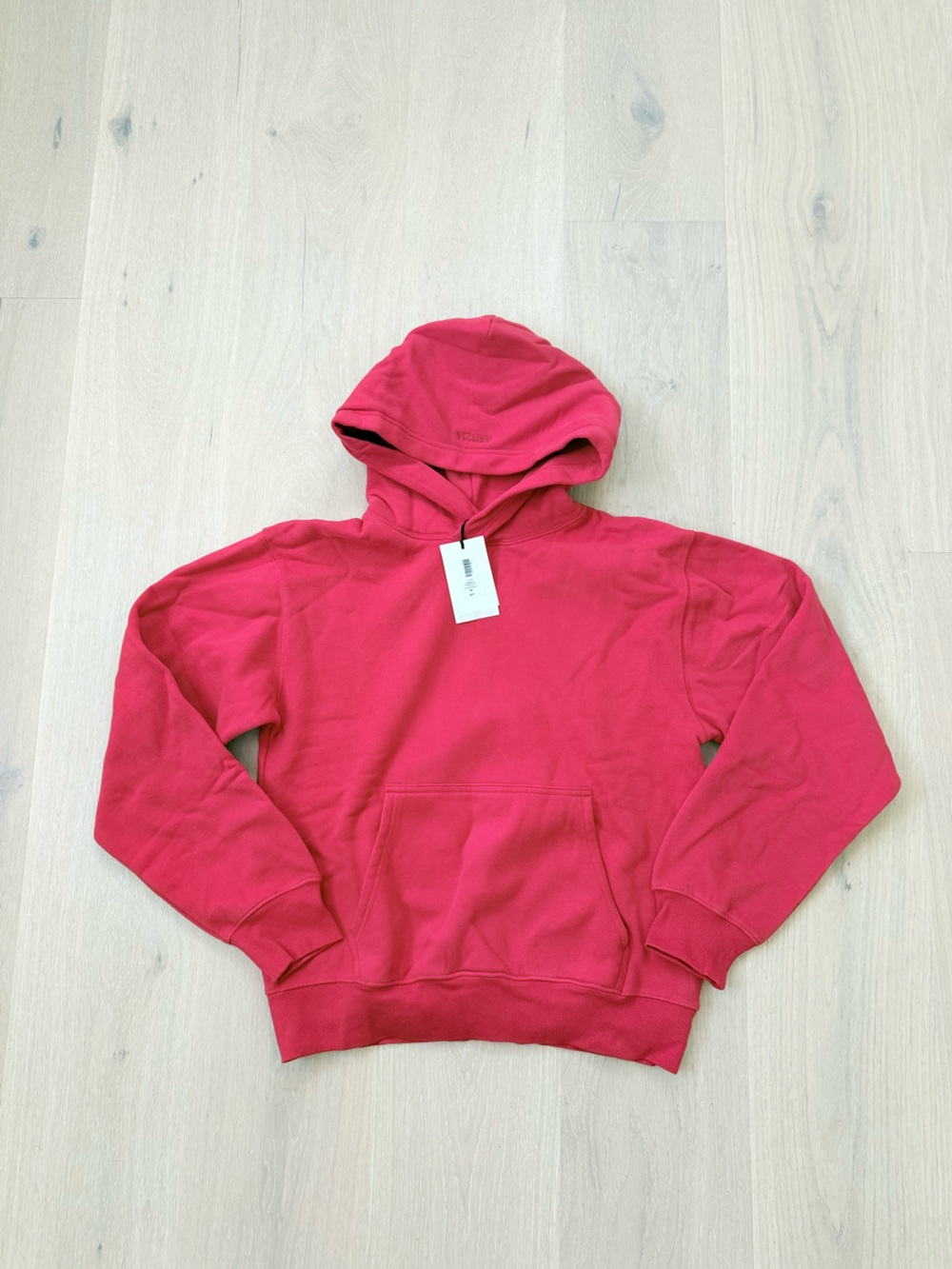 Aritzia Cozy Fleece Perfect Hoodie Flashing Red NWT S